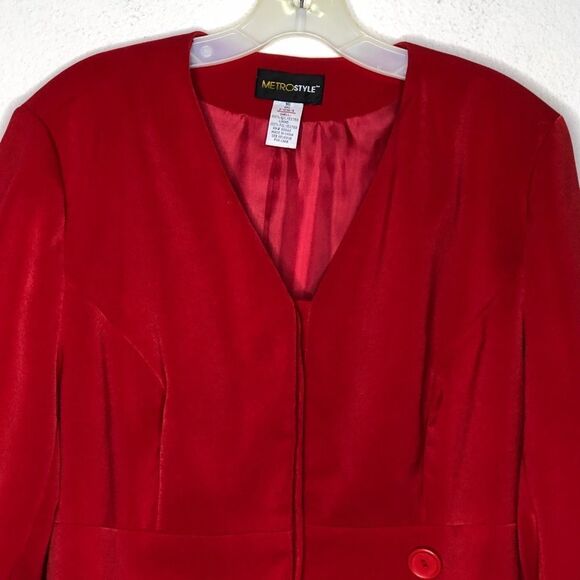 Vintage MetroStyle Skirt‎ Set Red - Picture 10 of 16